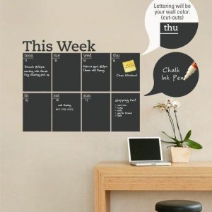 Weekly Planner Decal 2